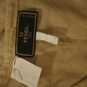 Vintage Fendi Cotton Maxi Dress